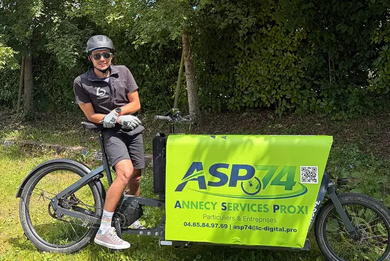 Cyclologistique à Annecy